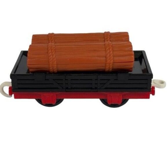Thomas TOMY Trackmaster DIESEL 1997 1st Ed. Plarail w/ Flatbed Cargo Car VIDEO - Picture 8 of 15